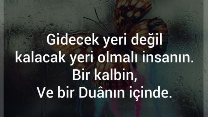 Tek bir cümle ile neden ayrıldığını söyleyebilir misiniz?