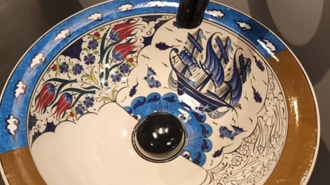 Lavabo deseniniz böyle olsun ister miydiniz?