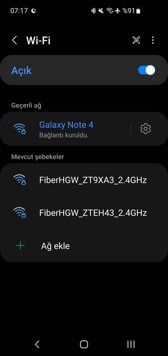 İnternete Wifi den mi mobil veriden mi bağlanıyor giriyorsunuz?