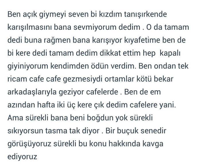 Nişanlım sizce haklı mı?