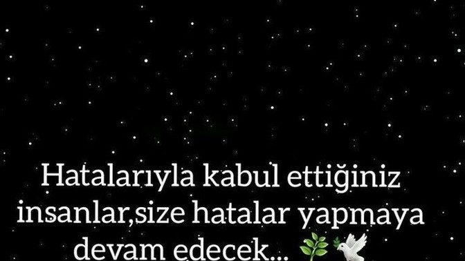 Birini hatalarıyla kabul edermisiniz?