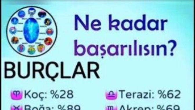 Senin burcun ne kadar başarılı?