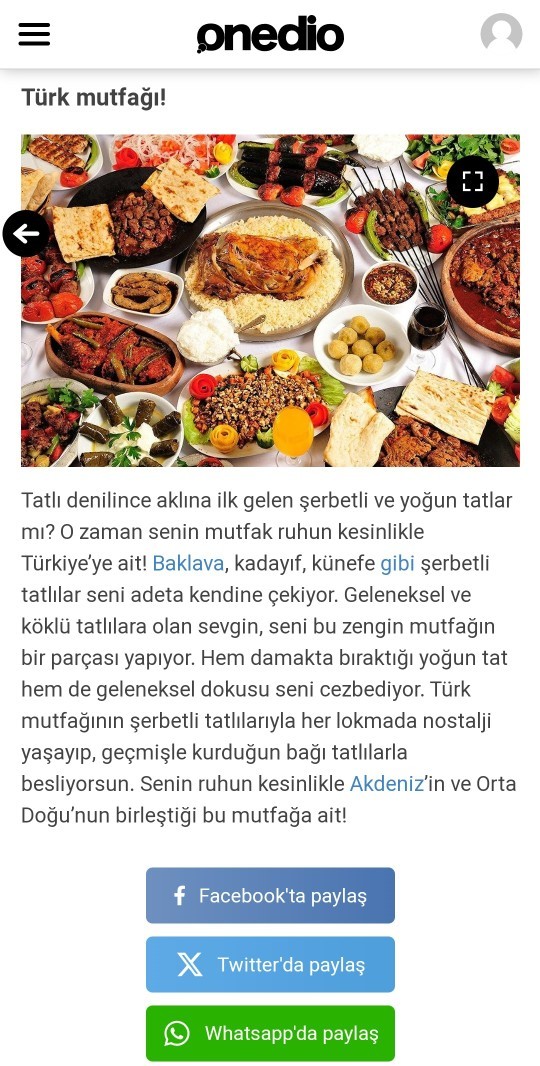 Sen hangi ülkenin mutfağında yaşarsın?