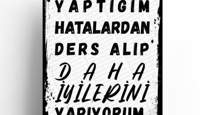 Yaptığın hatalardan ders alıyor musun?
