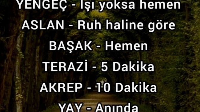 Mesajlara yanıt verme süren nedir?