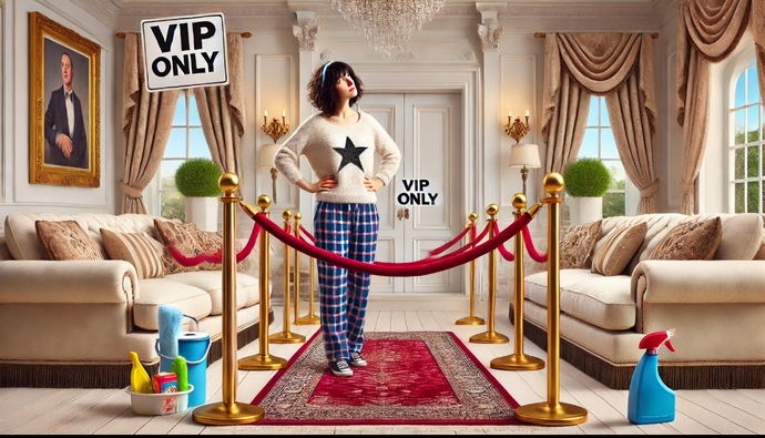 Misafir odasına girmek yasak, çeyizdeki koltuklar yalnızca VIP misafirler için mi 😅🚫🛋?