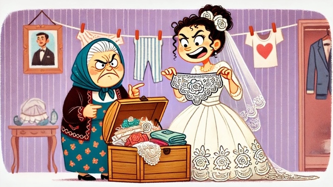 Çeyizde en zor bulunan şey ne: El emeği göz nuru dantel mi, kaynana memnuniyeti mi?