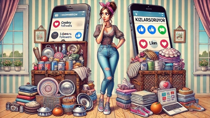 Evlilik hazırlığında olan biri olarak, çeyiz sandığını mı doldurursun, yoksa sosyal medya profilini mi 💍💒👰‍♀️🤵‍♂️ ?