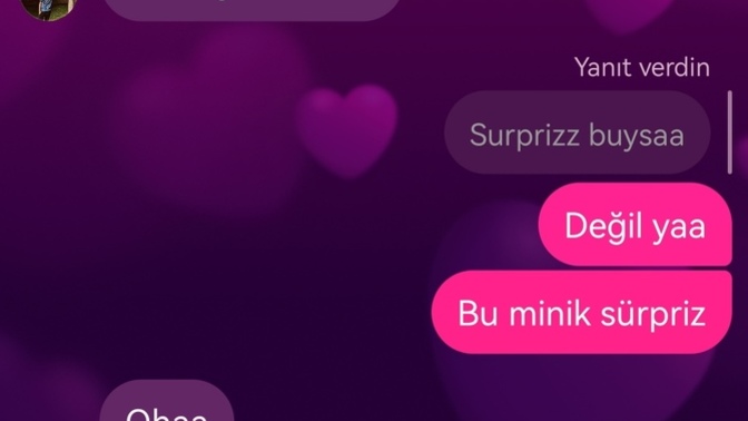 Öpücük kağıt dışında nasıl sürpriz yaparsam mutlu olur?