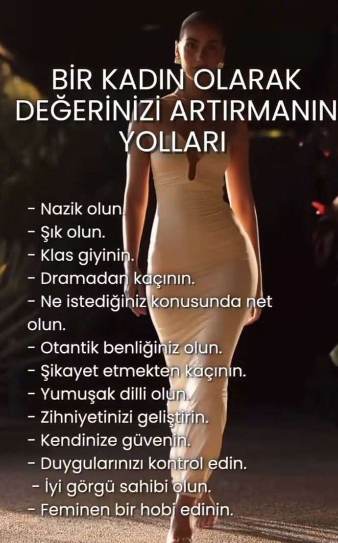 Bir kadın olarak değerimizi arttırmanın yolları nelerdir?