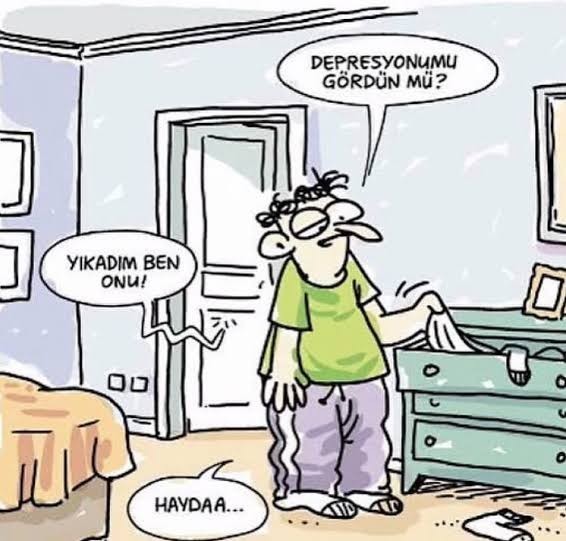Hadi hep beraber depresyonlarımızı yıkıyor muyuz?