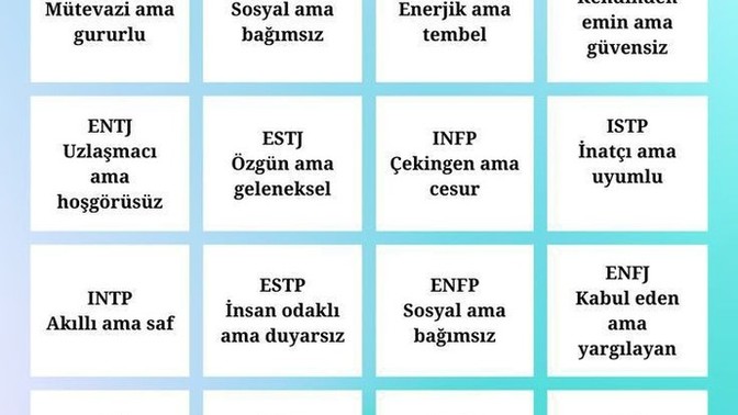 Kişilik tiplerinin insan ilişkilerine etkisi hakkında ne düşünüyorsunuz?