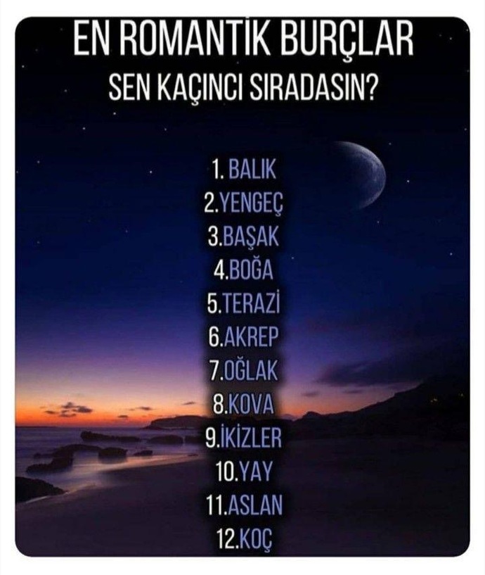 Senin burcun ne kadar romantik?
