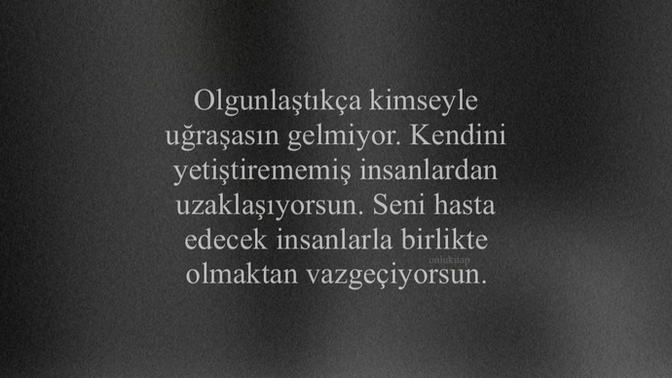 Ne kadar olgunsunuz?