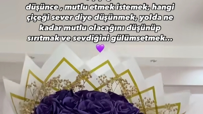 Sevdiğinizden veya sevdiğinize çiçek aldınız mı 🌸 ?