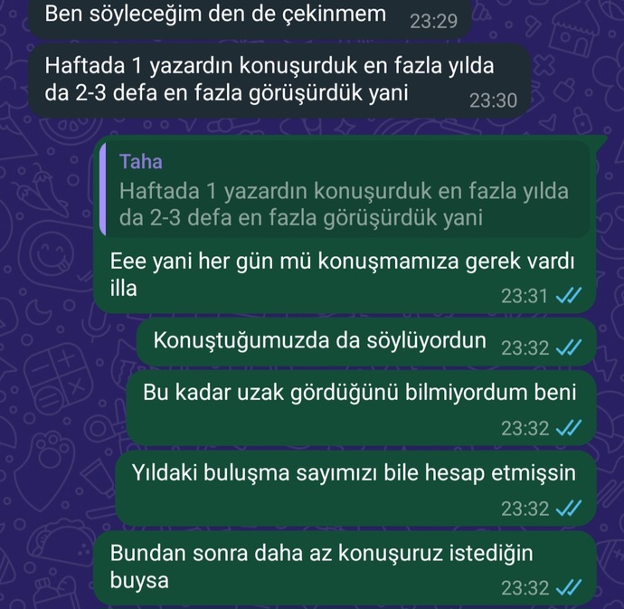 Nasıl bu sözü söyledi bana?