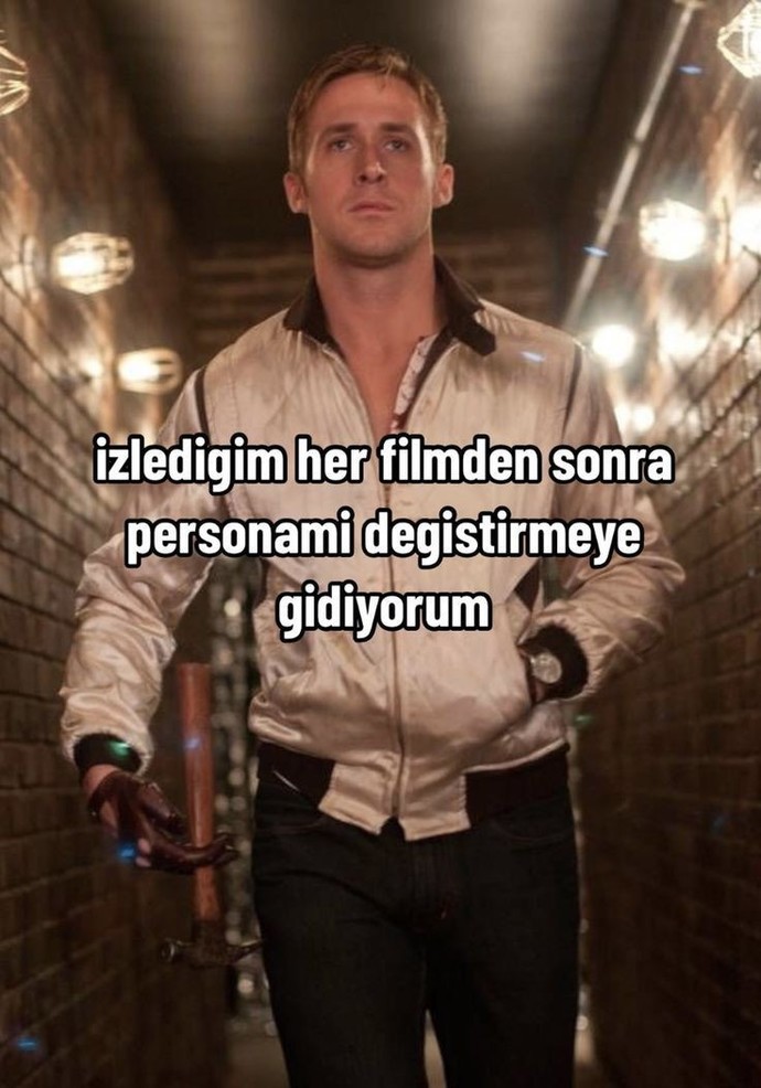 Kişiliğiniz izlediğiniz filmden etkilenir mi?
