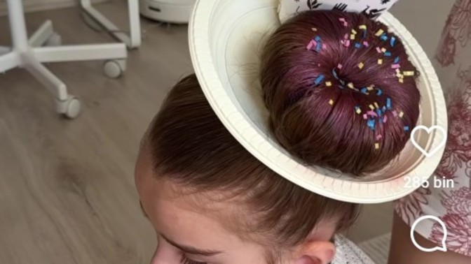 Bu saç modelini kendim de denesem beni çocuk kreşine yollarlar mı?