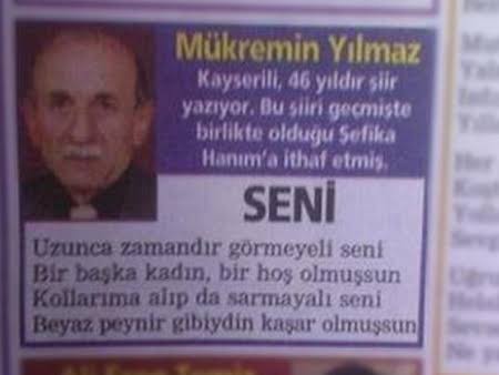 Şurada şiir veya yazı köşesi olsaydı ne yazardınız?