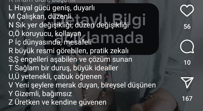 İsminizin ilk harfi dünyaya bakışınızı anlatıyormuş, siz nasıl bakıyorsunuz dünyaya?