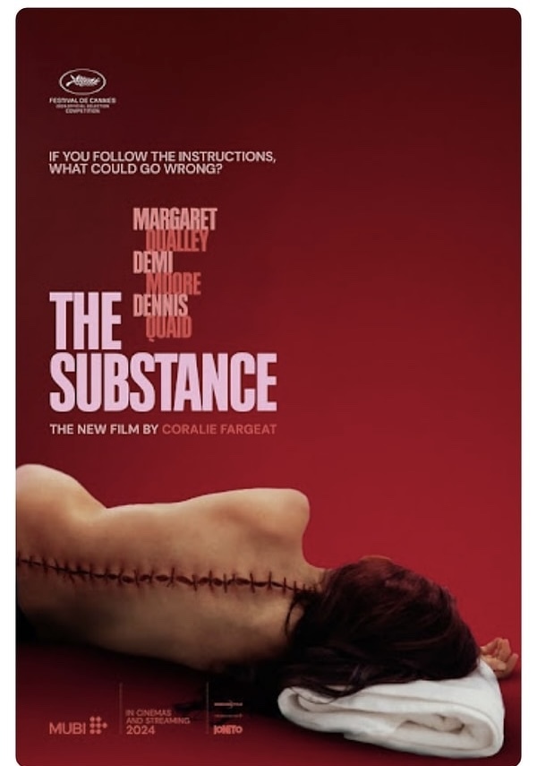Yılın en vahşi filmi olmaya aday gösterilen “The Subtance” filmini izlediniz mi?