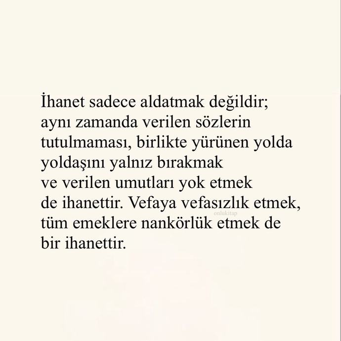 Hiç ihanete uğradınız mı ya da birine ihanet ettiniz mi?