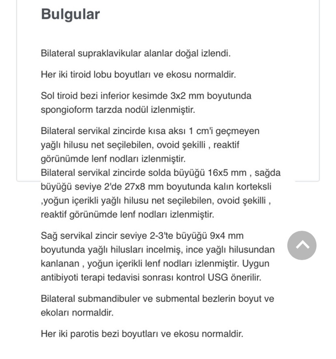 Doktor arkadaşlarımız varsa yardımcı olabilir mi?