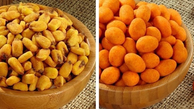 Soslu mısır mı, soslu fıstık mı?