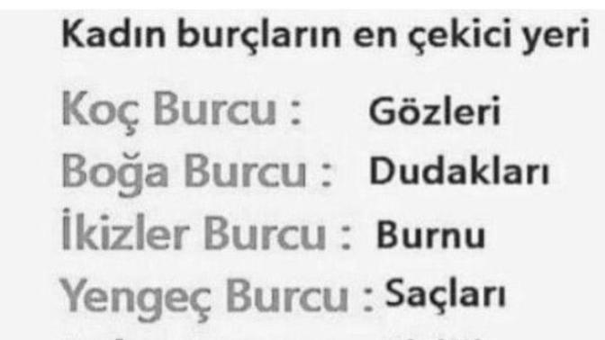 Burcunuza göre, sizce kadın olarak en çekici özelliğiniz nedir?