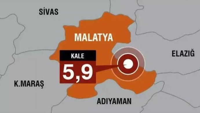 Malatyada meydana gelen depremi hissettiniz mi?