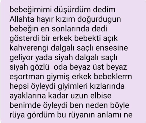 Son Gördüğün Rüyayı Anlatabilir misin?