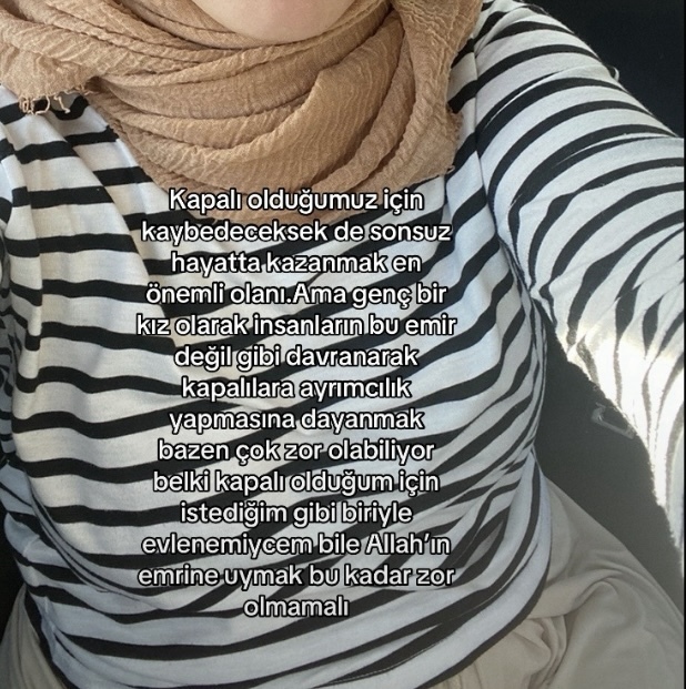Türkiyede kapalılara yapılan dışlanmaya isyan eden hikayem fazla mı olmuş sizce?