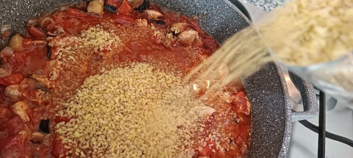 Sebzeli bulgur pilavı seviyor musunuz?