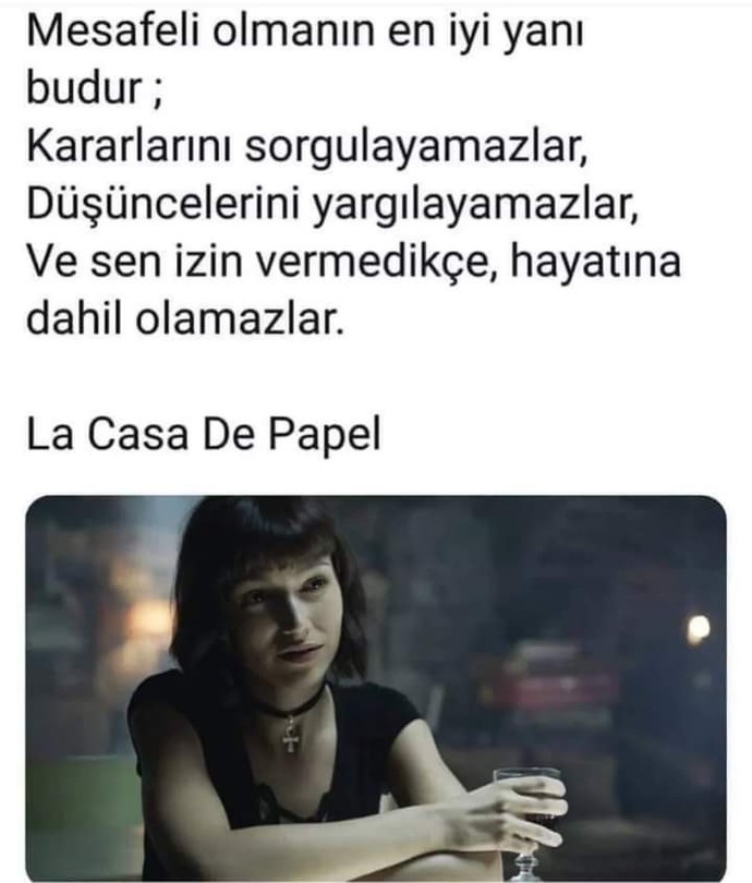 Mesafeli olmak iyimidir size göre?