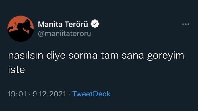 Tam sana göreyim. dediğiniz biri var mı?