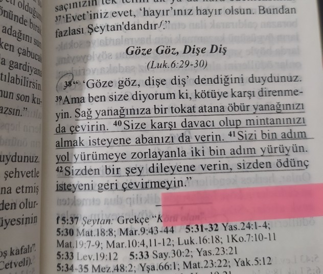İncil okudunuz mu, en sevdiğiniz ayetler?