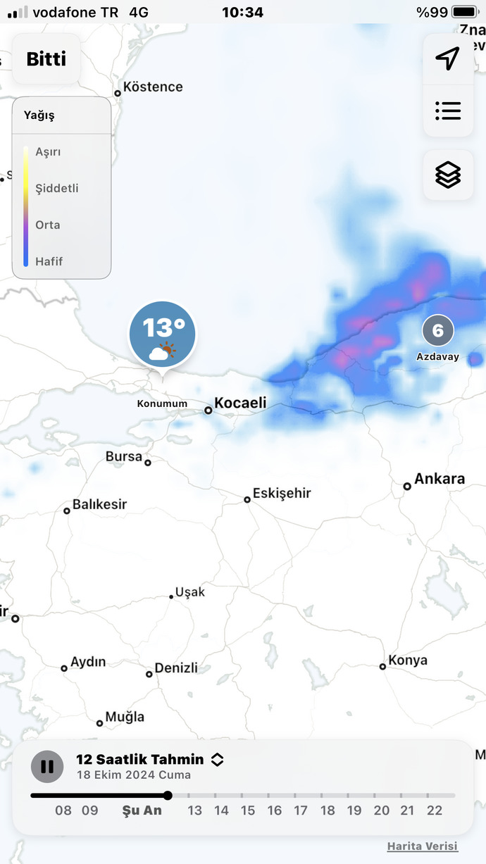 Sizin oralarda havalar serinledi mi?
