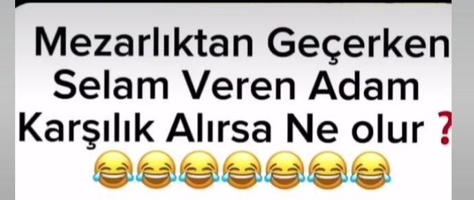 Mezarlıktan geçerken selam veren adam karşılık alırsa ne olur?