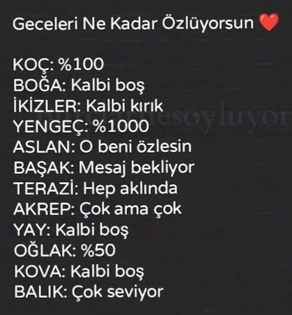 Geceleri ne kadar özlüyorsun?