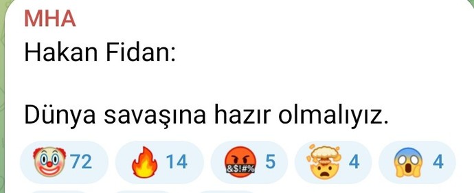 Dünya savaşına hazır mıyız sizce?