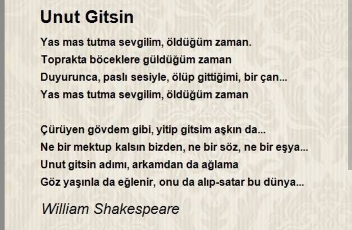 KS Canlar hüzünlü şarkı yeter birde şiir istesem çok mu şey istemiş olurum?