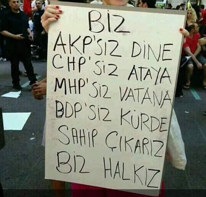 Böyle bir siyasi parti var mı?
