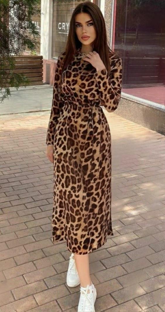 Leopar deseni rüküşlük göstergesi değil mi? Elegant olmak varken eden bunu seçer insan?