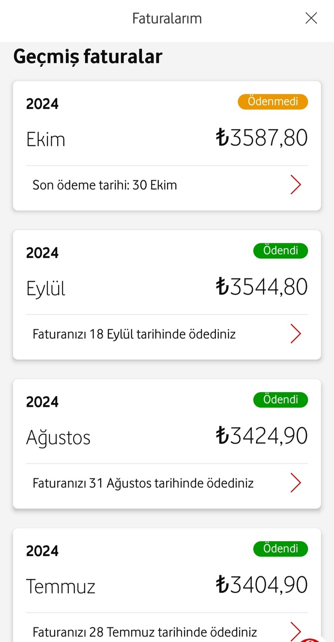 Faturalıyım 500 TL 26 GB Paket çok mu pahalı?