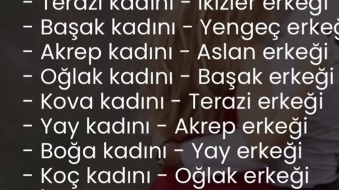 Burç uyumuna inanır mısınız?