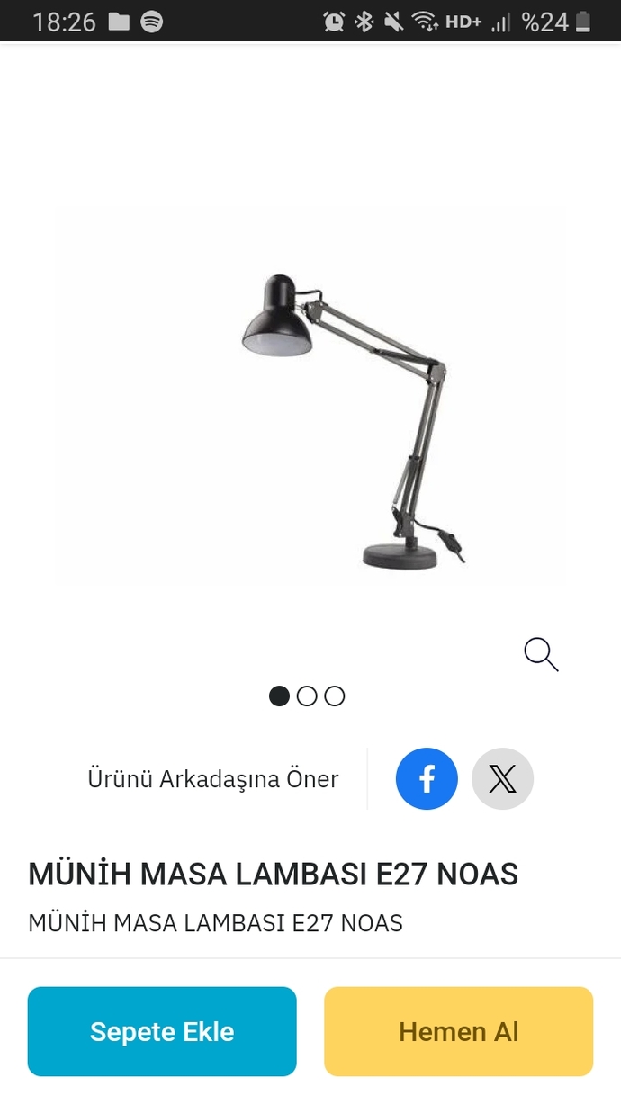 Şu masa lambalarından hangisi daha kaliteli sizce?