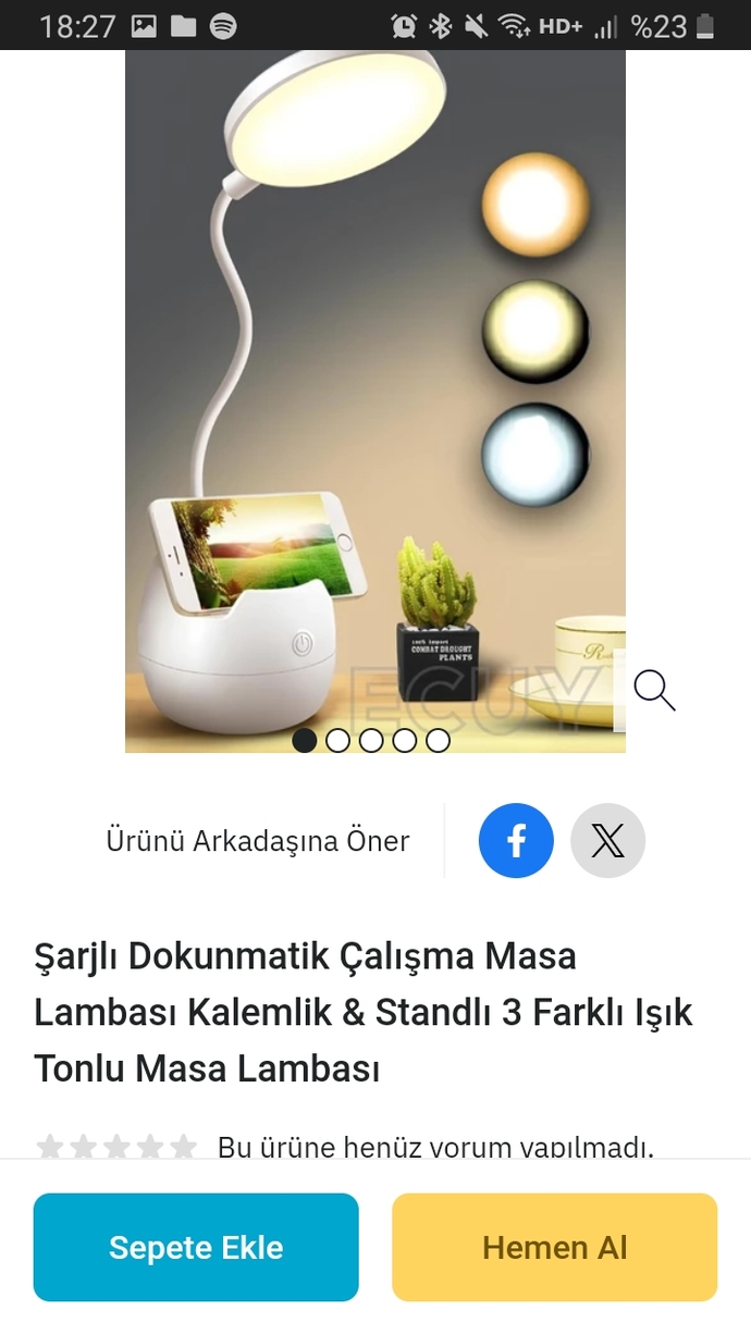 Şu masa lambalarından hangisi daha kaliteli sizce?