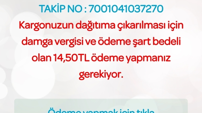 Ptt sitesiymiş gibi dolandırıcılar işbaşında bu ne rezillik?