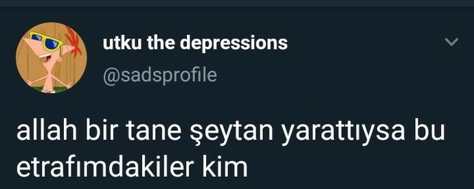 Kaos çıkaran mısın yoksa sadece izleyen mi söyleyeyim mi?