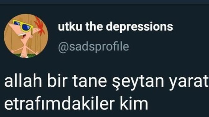 Kaos çıkaran mısın yoksa sadece izleyen mi söyleyeyim mi?